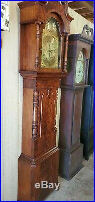 Antique Scottish Tall Case / Grandfather Clock c. 1780-1800