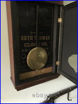 Antique Seth Thomas #2 Special Weight Driven Wall Clock