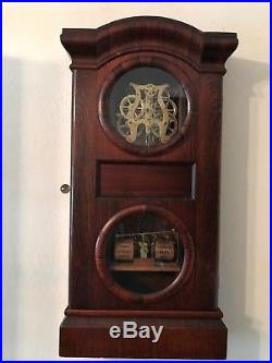 Antique Seth Thomas Parlor Calendar Clock 1863