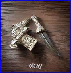 Antique Silver Omani Dagger Khanjar