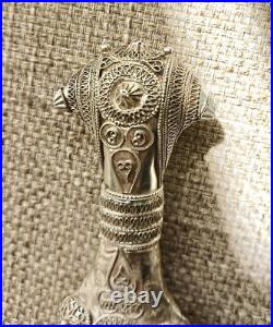 Antique Silver Omani Dagger Khanjar