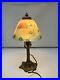 Antique-Slag-Glass-Lamp-Hand-Painted-Nice-Base-01-eqx
