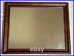 Antique Solid Wood Wall Mirror Ogee Dresser Mirror 32.5x26.5