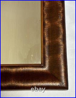 Antique Solid Wood Wall Mirror Ogee Dresser Mirror 32.5x26.5