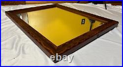 Antique Solid Wood Wall Mirror Ogee Dresser Mirror 32.5x26.5