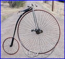 Antique Springfield Roadster Safety High Wheel Bicycle Ordinary Bike IverJohnson
