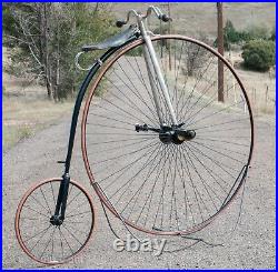 Antique Springfield Roadster Safety High Wheel Bicycle Ordinary Bike IverJohnson