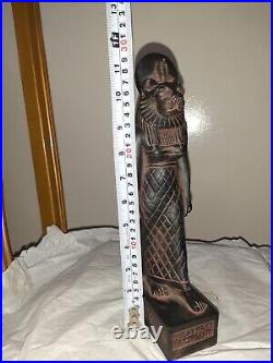 Antique Statue Ancient Egyptian Pharaonic King Sekhmet Black Stone 11 inch
