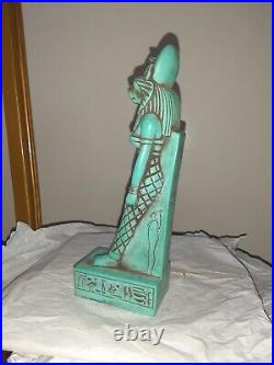 Antique Statue Rare Ancient Egyptian Pharaonic King Sekhmet stone 11 inch