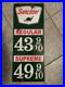 Antique-Style-barn-Find-Look-Sinclair-Dino-Dealer-Gas-Pump-Supreme-Price-Sign-01-jfdb