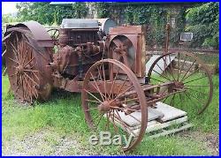 Antique Super Four Huber Tractor