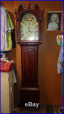 Antique Tall Case / Grandfather Clock c. 1865