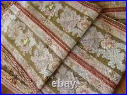 Antique Tapestry Border Panel 98 long x 13 wide