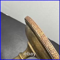 Antique Tazza Brass / Metal With Squirrel On Side And Hand Etching Ornate Stand