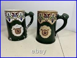 Antique The Leisy Brewing Co. 2 Tankard Mugs And Pitcher Haynes (b80)