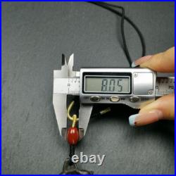 Antique Tibetan Buddhist Amulet Pair of Deer Old Spiritual Necklace