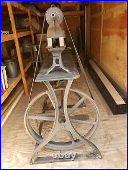 Antique Treadle Cast Iron Lathe