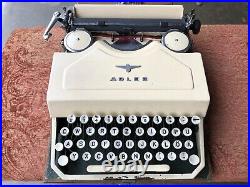 Antique VINTAGE 1949 Adler Favorit 2 Typewriter WithCASE, Germany