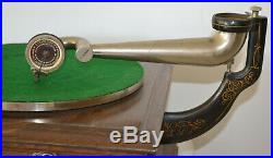 Antique Victor V Phonograph Wood Horn + Bonus We Ship Worldwide