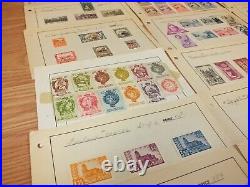 Antique/Vintage 1940's 1930's Mixed Lot of 110 Multi Country Collectible Stamps