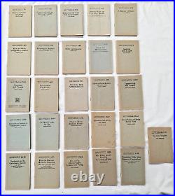 Antique & Vintage 26x LITTLE BLUE BOOK Scarce Large Collection x26 Various Rare