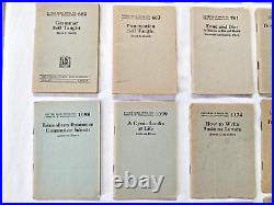 Antique & Vintage 26x LITTLE BLUE BOOK Scarce Large Collection x26 Various Rare