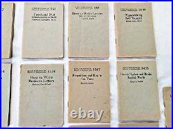 Antique & Vintage 26x LITTLE BLUE BOOK Scarce Large Collection x26 Various Rare