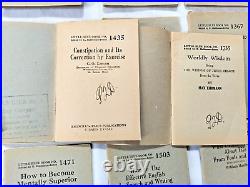 Antique & Vintage 26x LITTLE BLUE BOOK Scarce Large Collection x26 Various Rare