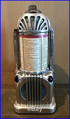 Antique Vintage Art Deco Shyvers Multiphone Jukebox Table Top Music Selector