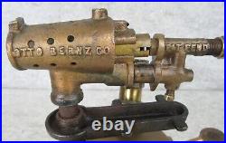 Antique Vintage Brass Gasoline Otto Bernz Blow Torch Garage Man Cave Display