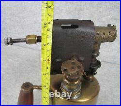 Antique Vintage Brass Gasoline Otto Bernz Blow Torch Garage Man Cave Display