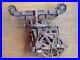 Antique-Vintage-Cast-Iron-Unloader-Hay-Trolley-Carrier-Barn-Farm-Pulley-Rustic-01-jt