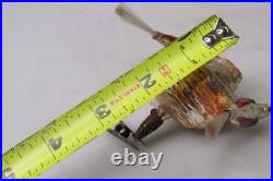 Antique Vintage Glass Clip On BIRDS on NEST w Chicks Christmas Ornament Germany