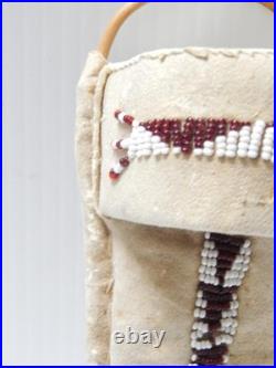 Antique / Vintage Jicarilla Apache Baby Basket Toy Sized Cradleboard Xtra Nice