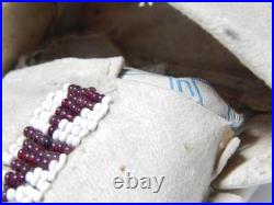 Antique / Vintage Jicarilla Apache Baby Basket Toy Sized Cradleboard Xtra Nice