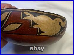 Antique Vintage Native Hopi Bowl 6-1/2