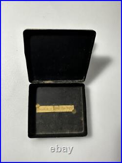 Antique /Vintage Rare Chinese Metal Box Signed (z28)