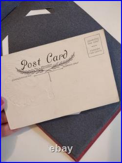 Antique Vintage Thanksgiving Postcard Album 50+ PC Blank & Stamped