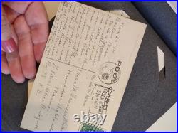 Antique Vintage Thanksgiving Postcard Album 50+ PC Blank & Stamped