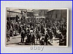 Antique WWI Era RPPC Lot US Military Troops Boarding Transport Ship In France