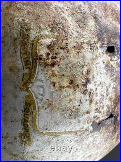 Antique WWI Military Doughboy Helmet