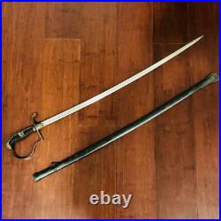 Antique WWI Weyersberg Kirsch Baum German Prussian Artillery Saber Sword