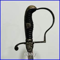 Antique WWI Weyersberg Kirsch Baum German Prussian Artillery Saber Sword