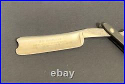 Antique Wade & Butcher Celebrated Hollow Ground Razor For Barbers Use