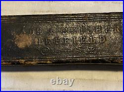 Antique Wade & Butcher the Celebrated Extra Hollow Ground Straight Razor 7/8