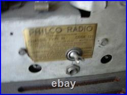 Antique Walnut 1930's era Philco Model 18 Floor Radio Series 18A SEE PHOTOS