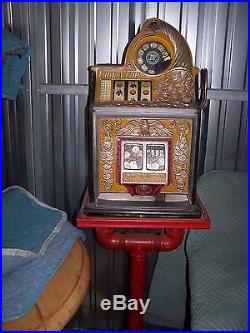 Antique Watling 25c Rol-A-Top Slot Machine