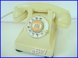 Antique Western Electric telephone Ivory Model 302 Restored Working Beauty