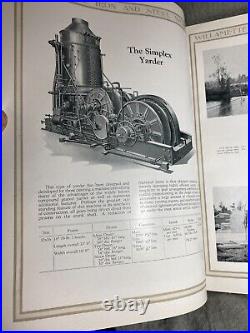 Antique Willamette Logging Machinery Catalog 1925 Hoisting, Marine, Boilers