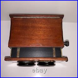 Antique Wooden Unis France Stereoscope Unique Stereo Viewer